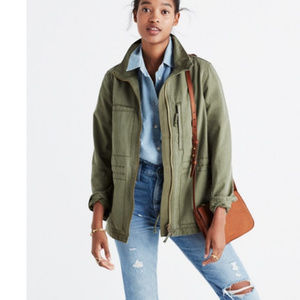 Madewell military Fleet jacket like new!